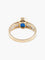 Bague Bague Or Jaune Saphir Diamants 58 Facettes