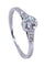 Bague BAGUE ART-DÉCO DIAMANTS 58 Facettes 073521