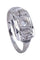 Bague 52 BAGUE ART-DÉCO DIAMANT 58 Facettes 081191