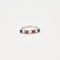 Bague 53 Bague Jarretière Saphirs Diamants Rubis 58 Facettes EL2-132