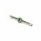 Broche Broche - Or jaune Argent Diamants & Emeraudes 58 Facettes 240048R