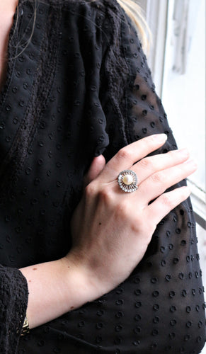 Bague 55 Bague platine perle & diamants 58 Facettes 367