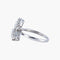 Bague 53 Bague motif floral Diamants 58 Facettes
