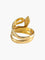 Bague Bague Serpent Or Jaune 58 Facettes