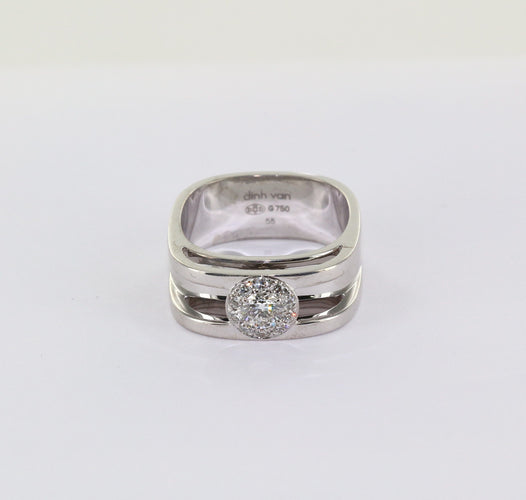 Bague 55 Bague DINH VAN "Capucine" 58 Facettes
