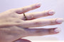 Bague 55 Bague  Diamants et Saphirs 58 Facettes