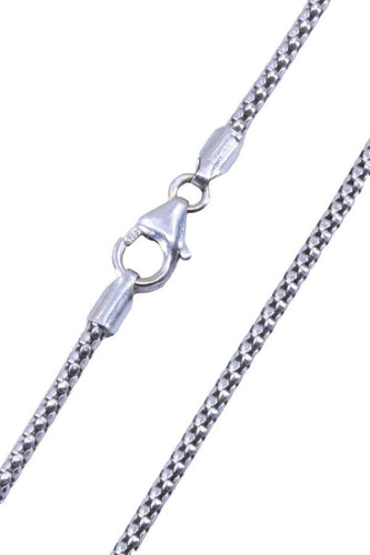 Collier CHAINE MAILLE SERPENTINE 58 Facettes 072871