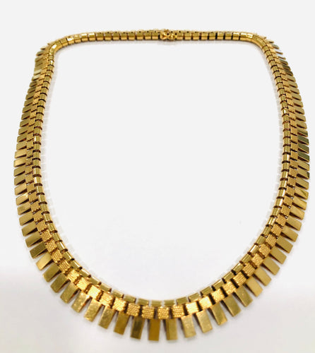 Collier Collier vintage or jaune 58 Facettes