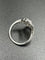 Bague 53 Bague Art-Deco en platine et diamants 58 Facettes