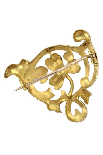Broche BROCHE ANCIENNE PERLE 58 Facettes 049961