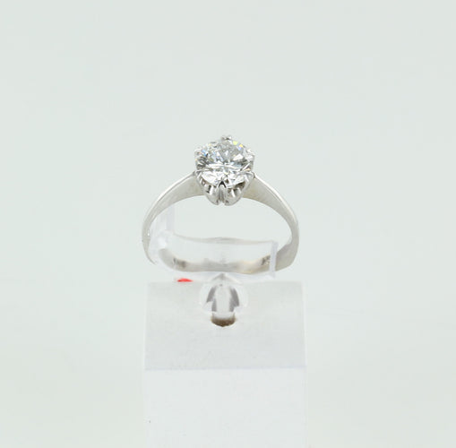 Bague Solitaire 6 griffes 1.20ct 58 Facettes