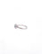 Bague Solitaire en or blanc 18 carats diamants et topaze bleue 58 Facettes