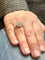 Bague 57 Bague soleil or blanc 18 carats et diamants 58 Facettes