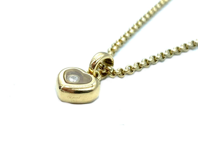 Pendentif CHOPARD - Collier or jaune et diamant 58 Facettes