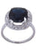 Bague BAGUE POMPADOUR ART-DÉCO SAPHIR DIAMANTS 58 Facettes 074691