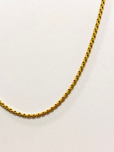 Collier Chaine vintage or jaune 58 Facettes