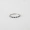 Bague Bague Alliance diamants et saphirs 58 Facettes