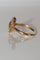 Bague 56 Bague ovale en or jaune, saphir 58 Facettes 524