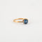 Bague 50 Bague saphir diamant or jaune platine 58 Facettes