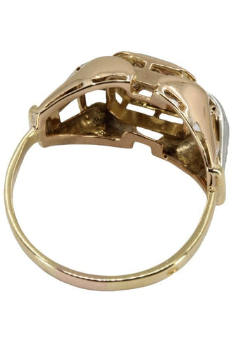 Bague 54 BAGUE DIAMANT ANNÉES 30' 58 Facettes 049131