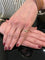 Bague 52 Demi-alliance en or jaune, diamants 58 Facettes 061791
