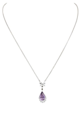 Collier COLLIER AMÉTHYSTE ANCIEN 58 Facettes 044661