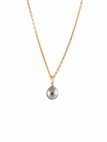 Pendentif Pendentif sur chaîne Perle de Tahiti 58 Facettes