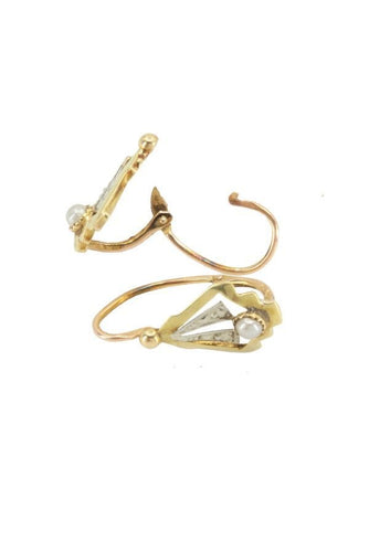 Boutons de manchette DORMEUSES ART DECO 58 Facettes 042531