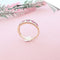 Bague Bague Anneau Demi Alliance Rubis & Diamants 58 Facettes AA 1579