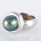 Bague 53 Bague Perle grise 58 Facettes C23