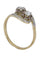 Bague BAGUE ANCIENNE TOI ET MOI DIAMANTS 58 Facettes 055471