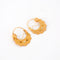 Boucles d'oreilles Paire de créoles Savoyarde 58 Facettes