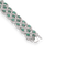 Bracelet Exceptionnel Bracelet Diamants, Emeraudes, Or Gris 58 Facettes