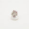 Bague 52 Bague Or  blanc Diamants Rubis 58 Facettes