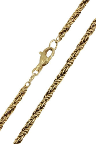 Collier CHAINE MAILLE TORSADÉE 58 Facettes 050591