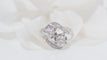 Bague Bague Toi & Moi en platine et diamants 58 Facettes 31762