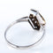 Bague 53 Bague Art Déco platine or blanc diamants 58 Facettes 2334