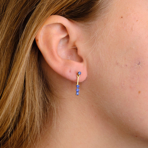 Boucles d'oreilles Boucles d'oreilles Saphir 58 Facettes