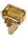 Bague 52 BAGUE ANCIENNE CITRINES 58 Facettes 047841