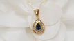 Collier Collier pendentif saphir diamants 58 Facettes 29469