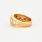 Bague 54 Bague bombée Or jaune Diamants 58 Facettes 230365