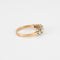 Bague Bague jarretière en or jaune, diamant 58 Facettes