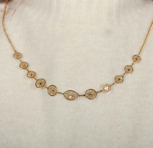 Collier Collier Collerette ancien 58 Facettes 8400