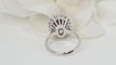 Bague 52 Bague double entourage Rubis Diamants 58 Facettes 32360