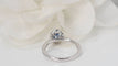 Bague 51 Bague, saphir ceylan, diamants 58 Facettes 32076