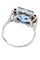 Bague 55 BAGUE TOPAZE ET DIAMANTS ART-DÉCO 58 Facettes 039131