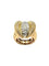 Bague 53 Bague Rétro 1950 or jaune, platine et diamants 58 Facettes