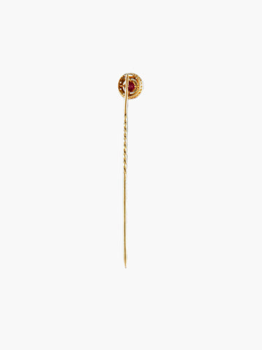 Broche EPINGLE ART NOUVEAU RUBIS ET DIAMANTS 58 Facettes BO/120020