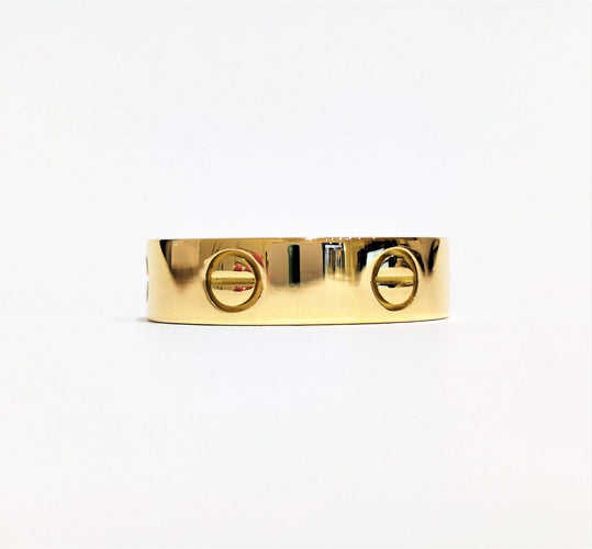 Bague 59 Bague or jaune Cartier Love 58 Facettes 1-767/7