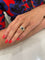 Bague BAGUE MODERNE SAPHIRS ET DIAMANTS 58 Facettes 054861